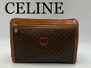 CELINE セリーヌ　マカダム　セカンドバッグ　クラッチ　ブランド　オシャレ