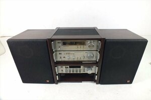 □ AIWA アイワ S-R22 S-A22 AD-L22 SC-61 システムコンポ 中古 240406G6133