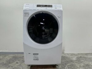 【美品】大阪発　SHARP　ドラム式洗濯乾燥機　ES-H10G-WL　標準洗濯容量10.0kg　2023年製　G