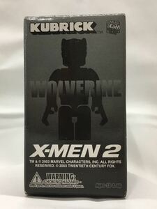 X-MAN 2 (2003年) メディコトイ製 非売品 キューブリック 完全未開封品 レア