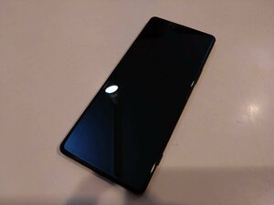 SIMフリー☆docomo 〇判定 Xperia 1 Ⅱ SO-51A ブラック 中古品 本体のみ☆