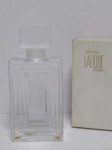 AB19-5752[VOX] LALIQUE ラリック 香水瓶 デキャンタ ダンカン DUNCAN クリスタルガラス