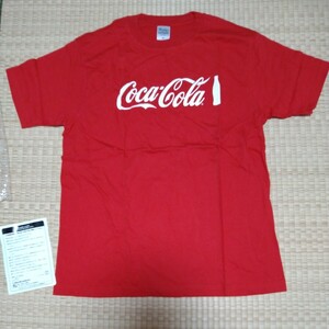 コカ・コーラ　Ｔシャツ　非売品　未使用　赤色　サイズＭ　2015