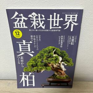 盆栽世界 月刊誌　2019年12月　発行　エスプレスメディア出版 樹と共に暮らす生活を提案する盆栽専門誌