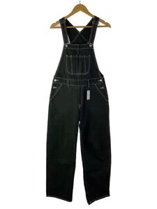 X-girl◆WIDE TAPERED OVERALL/2/コットン/BLK/05181607