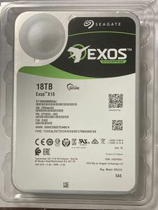 Seagate Exos X18 SAS 内蔵ハードディスク 3.5 18TB ST18000N 2台セット