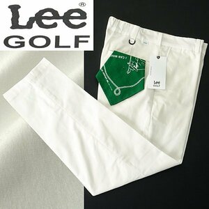 新品 1.5万 Lee GOLF リー Leesures PANTS リージャーズ ストレッチ パンツ M 白 【P30803】 ゴルフ メンズ バンダナ付き チノパン