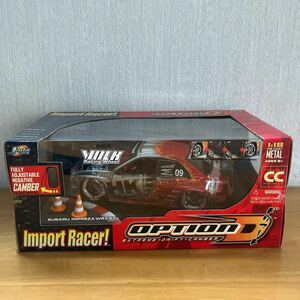 JadaTOYS 1/18 Import Racer! OPTION D SUBARU IMPREZA WRX STi