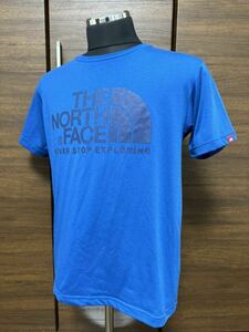 THE NORTH FACE(ザ・ノースフェイス） S/S COLOR DOME TEE （カラードームティー）NT31620 ブルー L 人気モデル GOLDWIN正規品