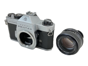 【動作保証】ASAHI PENTAX ペンタックス SPOTMATIC SP II フィルムカメラ SMC TAKUMAR 1:1.4 50mm セット カメラ ジャンク W8775158