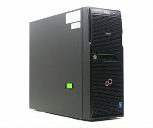 富士通 PRIMERGY TX1330 M1 Xeon E3-1220 v3 3.1GHz 8GB 300GBx3台(SAS2.5インチ/6Gbps/RAID5構成) DVD-ROM RAID Ctrl SAS 6G 5/6(D2616)