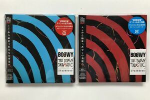  初回限定盤 紙ジャケット THIS BOOWY DRASTIC DRAMATIC 24bit デジタルリマスター盤 ステッカー付 CD + DVD 各２枚組 送料無料！！