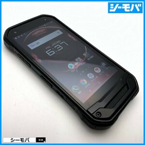 スマホ TORQUE G03 KYV41 SIMロック解除手続き済み au ブラック 中古 android アンドロイド RUUN11905