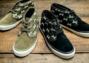 WTAPS ダブルタップス × VANS バンズ OG CHUKKA BOOT LX クロスボーン ハイカット スニーカー OD US9 27cm