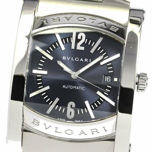 ブルガリ BVLGARI AA48S アショーマ デイト 自動巻き メンズ _797939