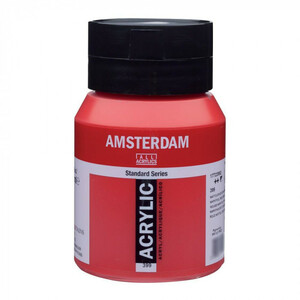 まとめ得 AMSTERDAM　アムステルダム　アクリリックカラー500ml　ナフトールレッドディープ399 407439 x [3個] /a