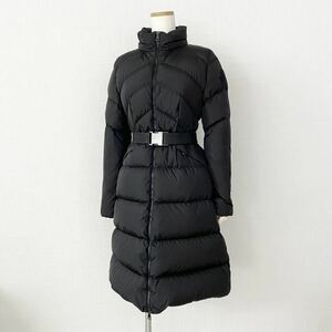 ◯ 55k11 MONCLER モンクレール AGOT アゴット ダウンコート F20931D50700 サイズ1 ブラック アウター 上着 レディース 女性用 ブラック