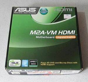 ASUS M2A-VM HDMI Socket AM2 MicroATX ＆ DDR2メモリー 1GBx2