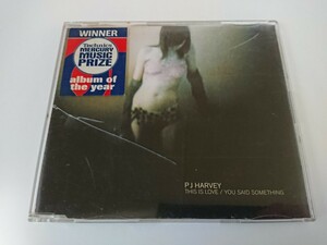 PJ HARVEY「THIS IS LOVE/YOU SAID SOMETHING」PJハーヴェイ