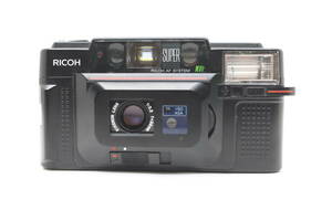 ★良品★RICOH リコー FF-3D AF SUPER 35mm F3.2 単集点コンパクトフィルムカメラ！ シャッター・フラッシュOK! OK6561