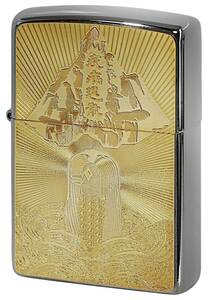 Zippo ジッポライター アマビエ Metal Plate ゴールド 2MP-アマビエ GP メール便可