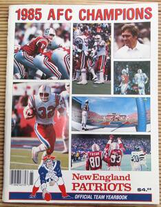 正規品　NFL 1986 ニューイングランド・ペイトリオッツ～イヤーブック ドリュー・ブレッドソー トム・ブレディ　ロブ・グロンコウスキー