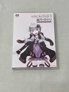 VOCALOID3 結月ゆかり CV石黒千尋 ボカロ ボーカロイド ユヅキユカリ　CD 