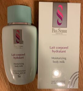 ポール・シェリー　モイスチュアライジング ボディ ミルク 200ml　PAUL SCERRI (Lait corporel hydratant) Moisturizing body milk