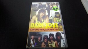 美品 VHS BON JOVI ボンジョビ VANCOUVER,CANADA