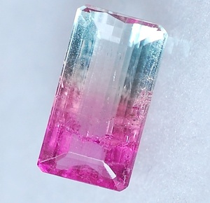 【１００円～】天然バイカラートルマリンルース４．６ｃｔ