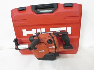 HILTI [ヒルティ] 充電式ロータリーハンマードリル [TE 6-A22 DRS /TE 6-A22/TE DRS-6-A] 本体+集塵システム+ケース /中古品 V19.1 4981