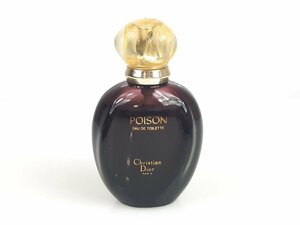 残多　クリスチャン・ディオール　Christian Dior　POISON　プアゾン　オードトワレ　スプレー　50ml　残量：8～9割　 YK-5006
