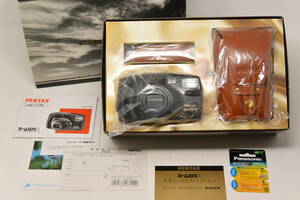 ★新品/限定品★ PENTAX ZOOM105R-LEATHER CASE&STRRAP SET ペンタックス エスピオ ズーム105R 本革ケース＆ストラップ セット 電池付属 