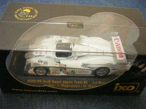 1/43　ixo 2003年ルマン24時間レース　アウディスポーツジャパンチーム　アウディR8#5　荒聖治、J・マグヌッセン、M・ワーナー　