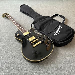 epiphone by Gibson Les Paul CUSTOM BLK BEAUTY エピフォン　ギブソン　レスポール カスタム　ジャンク扱い lespaul ブラック