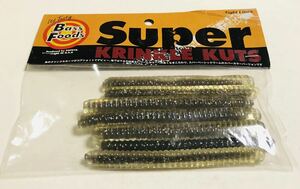 レア　未使用　Super KRINKLE KUTS クリンクルカッツ　Bass Foods ポパイ　POPEYE 4インチ　レトロ　10P ワーム