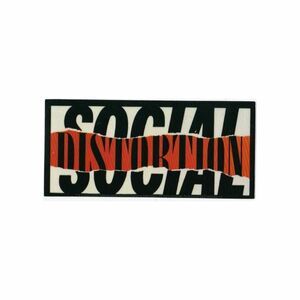 Social Distortion ステッカー ソーシャル・ディストーション Ripped Logo