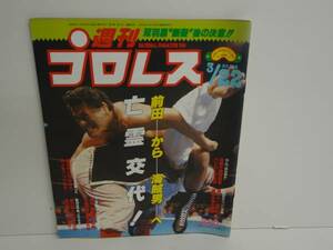 週刊プロレス　1988年　3/22　No248　ハンセン失神　IWGPタッグ戦