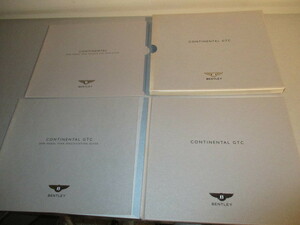 カタログ　BENTLEY CONTINENTAL GTC 2008, GT 2006