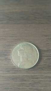 1988年 フランス 20 センティム コイン