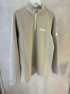 【TFW49】Half Zip Long Sleeve GREIGE