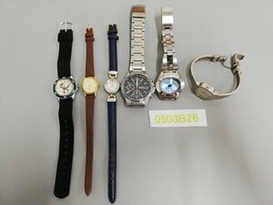 0503B26　時計　腕時計　ジャンク品　おまとめ　SEIKO　MARIECLAIRE　ALBA　ミッキーマウス