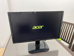 【動作確認済】手渡し限定　Acer KA240H bmidx 2018年製 液晶 24インチ ディスプレイ モニター エイサー