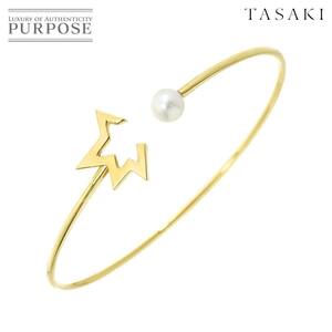 タサキ TASAKI コメット プラス アコヤ真珠 6.4mm ブレスレット 16.5cm K18 YG イエローゴールド 750 COMETE【証明書付き】 90226513