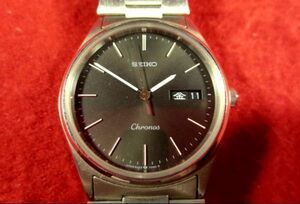 SK60P）■完動腕時計★Seiko セイコー クロノス 日付曜日 メンズ ビジネス