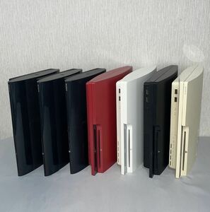 1円スタート PlayStation3 プレイステーション3 PS3本体 SONY ソニー 薄型 大量 7台 まとめ ジャンク