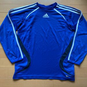 adidas☆長袖Tシャツ プラクティスシャツ♪サイズ160☆used