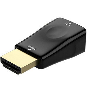 HDMI to VGA 変換アダプタ 1080P対応 HDMIオス端子→VGAメス端子 GWHDMI2VGAADP