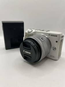 ◎ Canon EOS M3 レンズキット ジャンク ミラーレス一眼 バッテリー 充電機付属 キャノン 