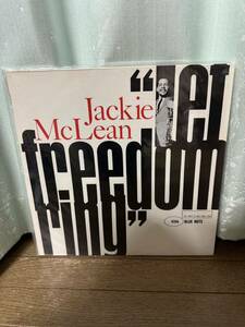 【LP】　VAN GELDER 刻印 BLP 4106 Jackie McLean / Let Freedom Ring